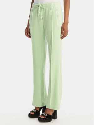 Juicy Couture Spodnie dresowe Tina JCWBJ126327 Zielony Straight Leg