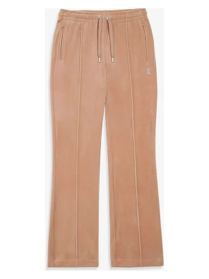 Juicy Couture Spodnie dresowe w kolorze beżowym rozmiar: L