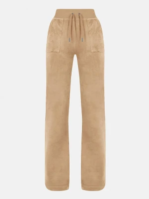 Juicy Couture Spodnie dresowe w kolorze beżowym rozmiar: S