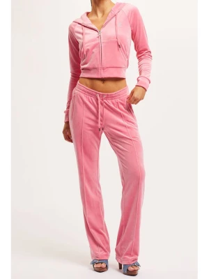 Juicy Couture Spodnie dresowe w kolorze jasnoróżowym rozmiar: XL