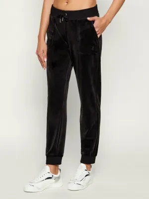 Juicy Couture Spodnie dresowe WILLOW CUFF | Regular Fit