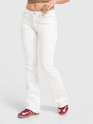 Juicy Couture Spodnie Jeans Gothic biały