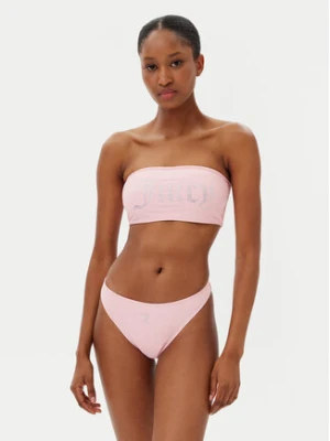 Juicy Couture Strój kąpielowy Bandeau B Set JCIT122001 Różowy