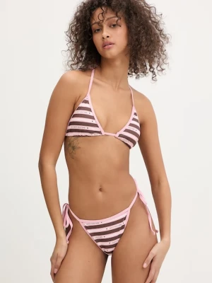 Juicy Couture strój kąpielowy dwuczęściowy damski STRIPE BIKINI
