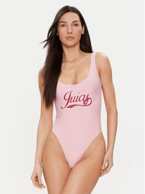 Juicy Couture Strój kąpielowy Retro Devina JCITS223204 Różowy
