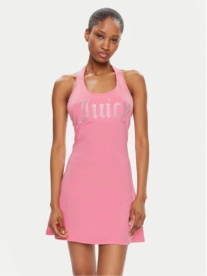 Juicy Couture Sukienka letnia Hector JCWED24311 Różowy Slim Fit