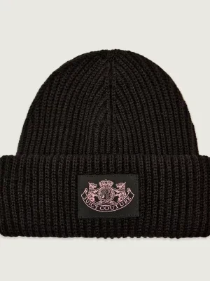 Juicy Couture Szal + czapka CHEETAH CREST | z dodatkiem wełny