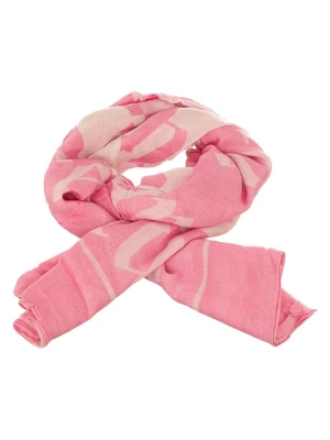 Juicy Couture Szal w kolorze jasnoróżowym - 140 x 140 cm rozmiar: onesize