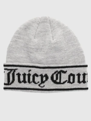 JUICY COUTURE Szara czapka z logo