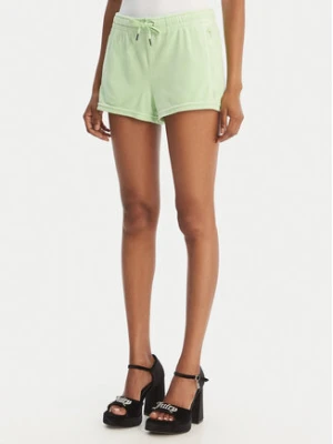 Juicy Couture Szorty sportowe Tamia JCWHS126305 Zielony Regular Fit