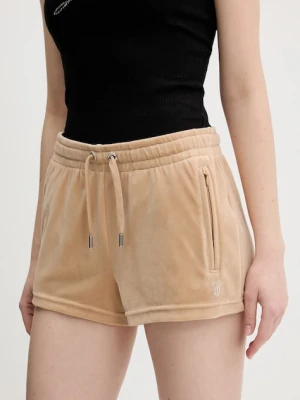 Juicy Couture szorty welurowe TAMIA