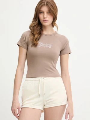 Juicy Couture t-shirt damski z modalu JC BABY TEE