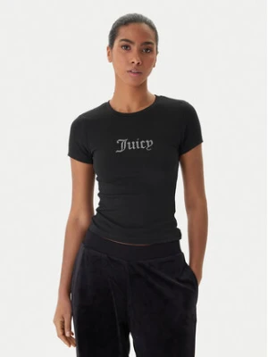 Zdjęcie produktu Juicy Couture T-Shirt Esme JCWCT225323 Czarny Slim Fit