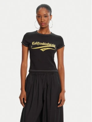 Juicy Couture T-Shirt JCNCT225460 Czarny Regular Fit
