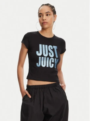 Juicy Couture T-Shirt Just Juicy JCGCT125040 Czarny Slim Fit