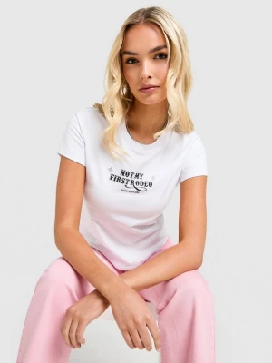 Juicy Couture T-Shirt Rodeo Dmnt Baby T Wht