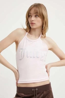 Juicy Couture top damski kolor różowy JCWC122002