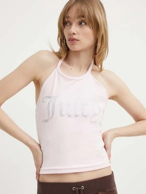 Juicy Couture top damski kolor różowy JCWC122002