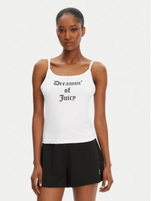Juicy Couture Top Dream Of Vest JCLCT125505 Biały Slim Fit