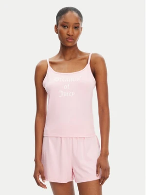 Juicy Couture Top Dream Of Vest JCLCT125505 Różowy Slim Fit