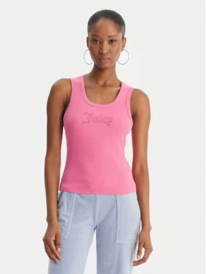 Juicy Couture Top Thin Strap JCWLV126308 Różowy Slim Fit