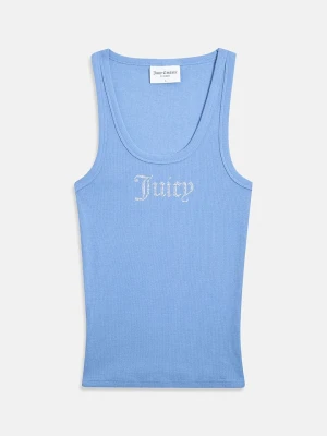 Juicy Couture Top w kolorze błękitnym rozmiar: S