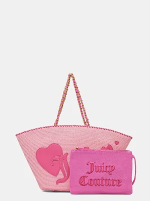 Juicy Couture torba plażowa damska pleciona ALMA BEACH BASKET