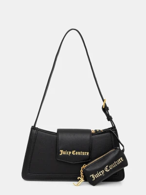 Juicy Couture torebka bagietka damska z imitacji skóry Lily czarny