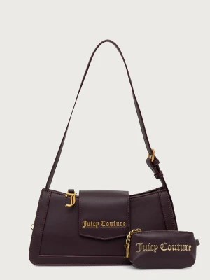 Juicy Couture torebka bagietka damska z imitacji skóry Lily fioletowy