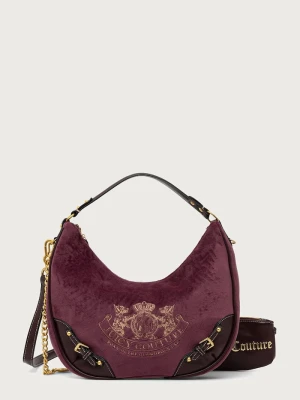 Juicy Couture torebka crossbody damska TWIG NARRATIVE bordowy