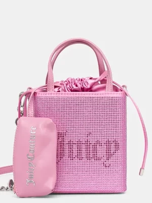 Juicy Couture torebka Hazel kolor różowy BIJH95355WZC