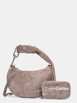Juicy Couture torebka hobo damska welurowa Blossom