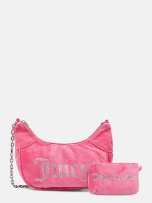 Juicy Couture torebka hobo damska welurowa KIMBERLY
