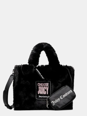 Juicy Couture torebka Iris Fur kolor czarny BIJIR8956WZC