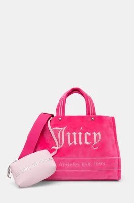 Juicy Couture torebka Iris kolor różowy BIJIR5317WZC