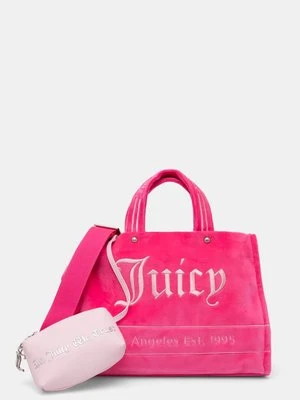 Juicy Couture torebka Iris kolor różowy BIJIR5317WZC