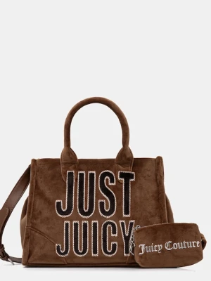 Juicy Couture torebka Iris Patch kolor brązowy BIJIR8948WZC