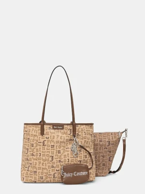 Juicy Couture torebka Joan kolor beżowy BIJJN9002WXS