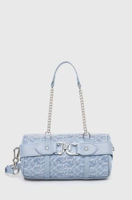 Juicy Couture torebka kolor niebieski BEJQN5491WZC