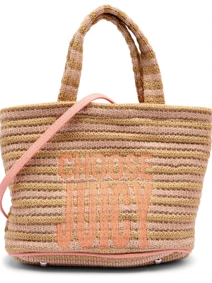 Juicy Couture Torebka na ramię + saszetka Nora Straw S.