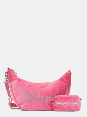 Juicy Couture torebka rogal damska welurowa Kimberly