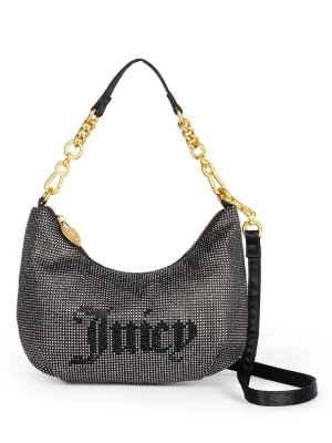 Juicy Couture Torebka w kolorze srebrno-czarnym - 25 x 18 x 4 cm rozmiar: onesize