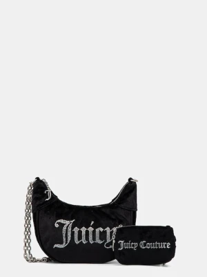 Juicy Couture torebka welurowa KIMBERLY
