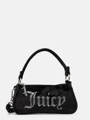 Zdjęcie produktu Juicy Couture torebka welurowa Kimberly kolor czarny BEJQL8767WPO