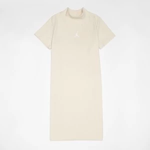 Jumpman Ribbed Taping Dress, markiJordan, Sukienki i spódnice, w kolorze beż, rozmiar: