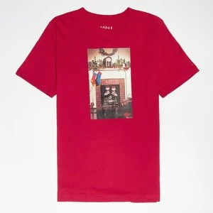 JUNIOR JDB AJ EIGHTY FIVE CREW SS TEE gym red, markiJordan, T-Shirts, w kolorze czerwony, rozmiar: