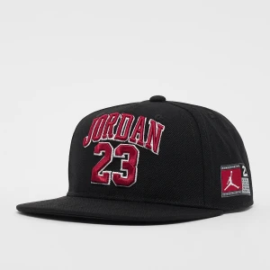 Junior Jersey Flatbrim Cap, markiJordan, Czapki, w kolorze czarny, rozmiar: