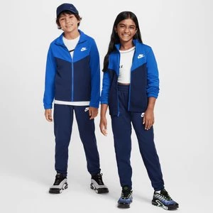 JUNIOR K NSW TRACKSUIT POLY FZ HBR game royal/midnight navy/, markiNike, Komplety dresowe, w kolorze niebieski, rozmiar: