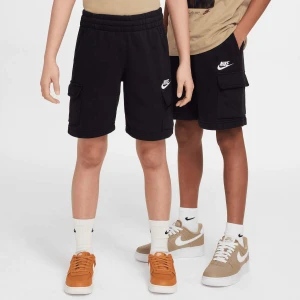 Junior Sportswear Club French-Terry Cargo Short Low Brand Read, markiNike, Krótkie spodenki, w kolorze czarny, rozmiar: