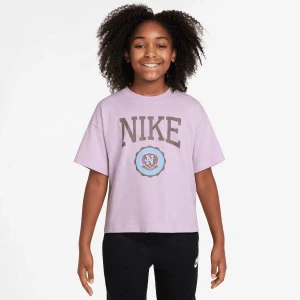 Nike Junior Sportswear Graphic Star Tee uniseks T-Shirts fioletowy rozmiar Odzież